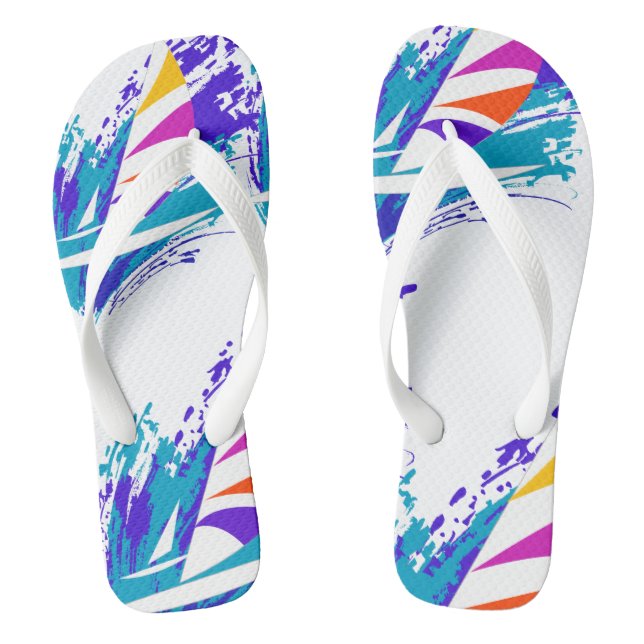 Wind Surfing Flip Flops (Footbed)