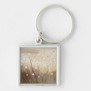 Wind-Swept Wildflowers #1 Keychain