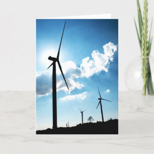 Wind turbine card