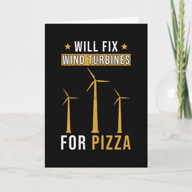 Wind turbine card (Front)