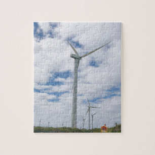Wind Turbine Carne Wexford Ireland. Jigsaw Puzzle