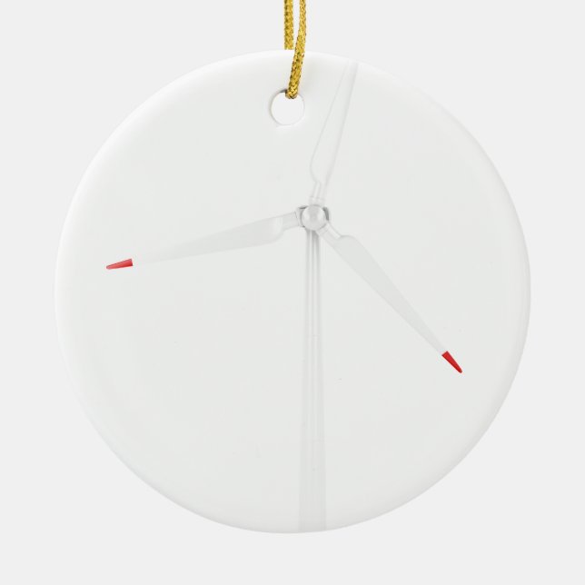 Wind turbine ceramic ornament (Front)