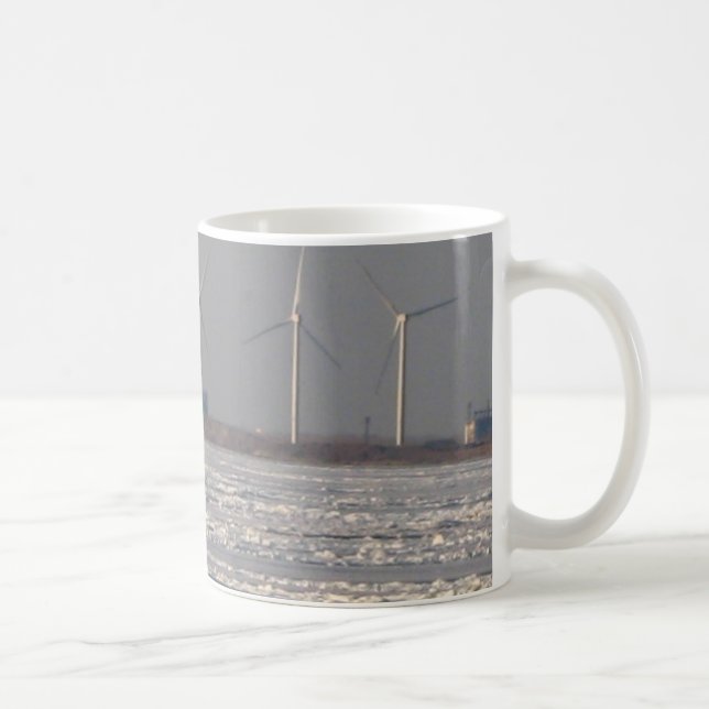 wind turbine coffee mug (Right)