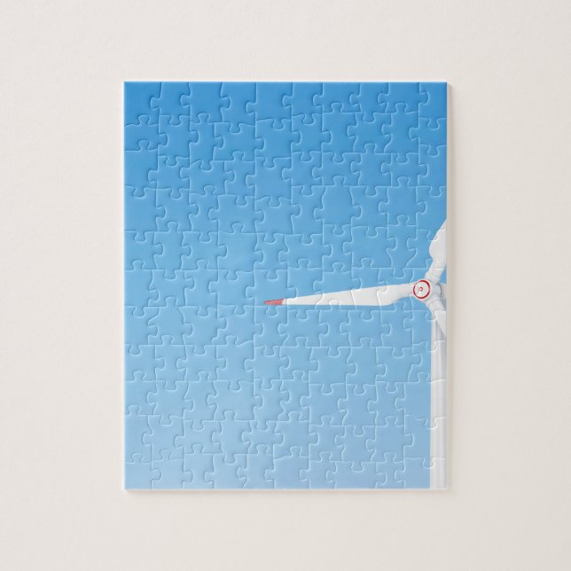 Wind turbine jigsaw puzzle (Vertical)