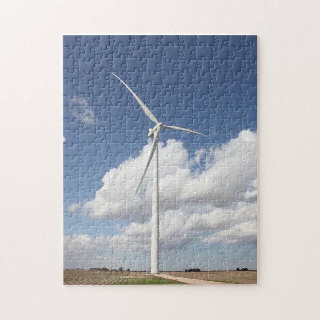 Wind Turbine Jigsaw Puzzle (Vertical)