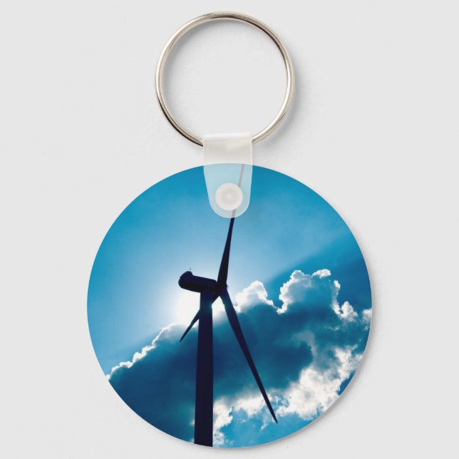 Wind turbine keychain (Front)