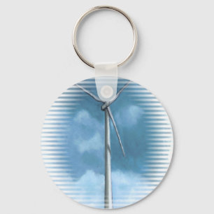 WIND TURBINE KEYCHAIN