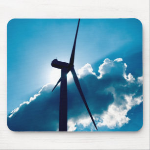 Wind turbine mouse pad