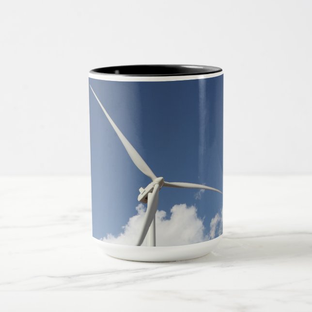 Wind Turbine  Mug (Center)