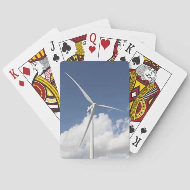 Wind Turbine Playing Cards (Back)