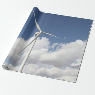 Wind Turbine Wrapping Paper