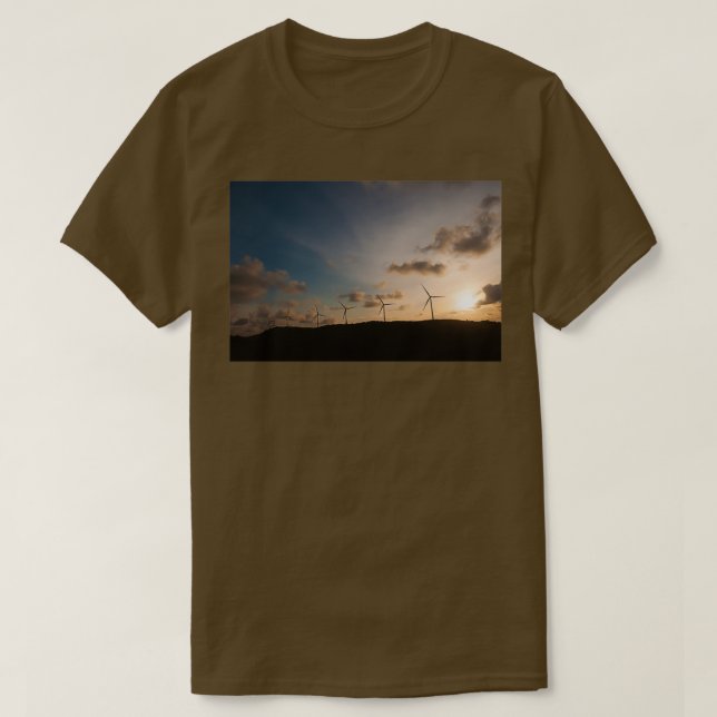 Wind Turbines 1 T-Shirt (Design Front)