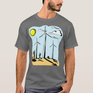 wind turbines 3 T-Shirt