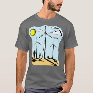 wind turbines 3 T-Shirt