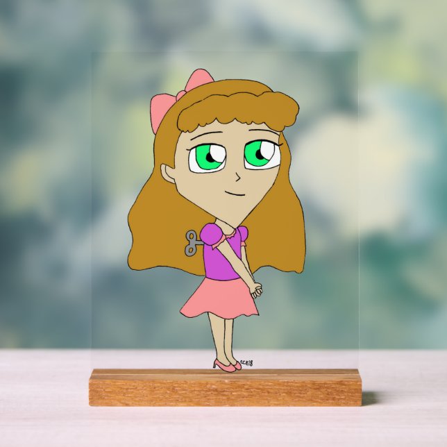 wind up chibi acrylic sign (Neutral)