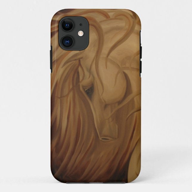 Windblown Classical Horse Case-Mate iPhone Case (Back)
