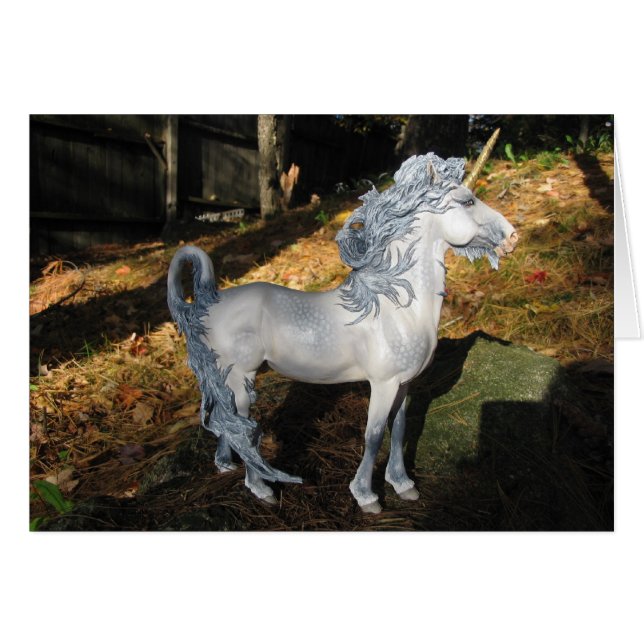 Windblown Unicorn (Front Horizontal)