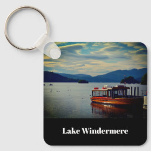 Windermere, the Lake District Landscape Photo Keychain