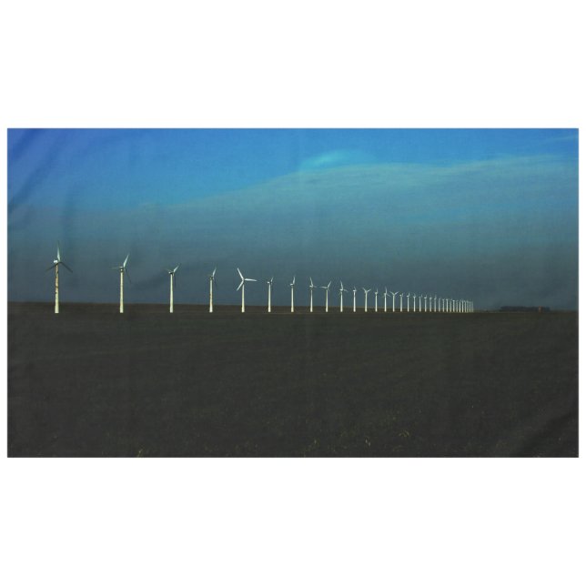 Windfarm 60x104 tccna tablecloth (Front (Horizontal))