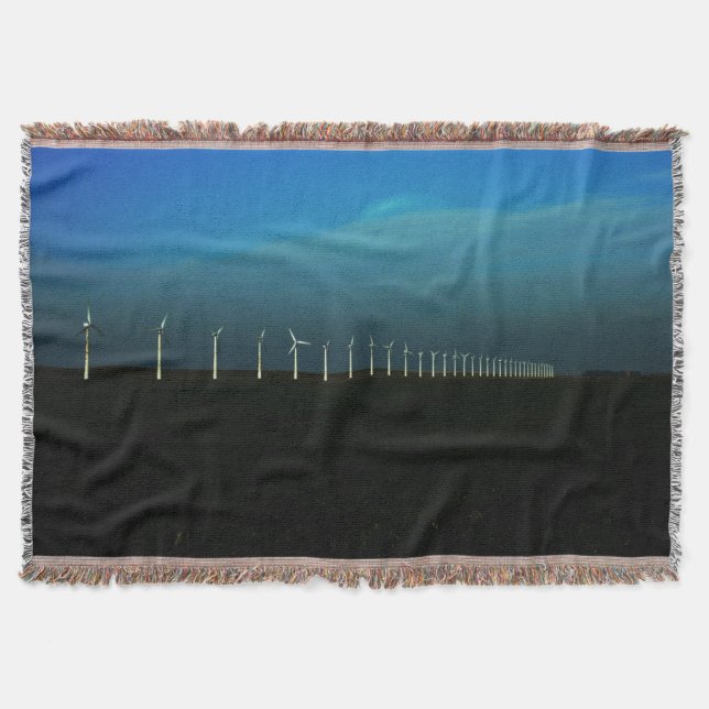 Windfarm tbcnm throw blanket (Front)