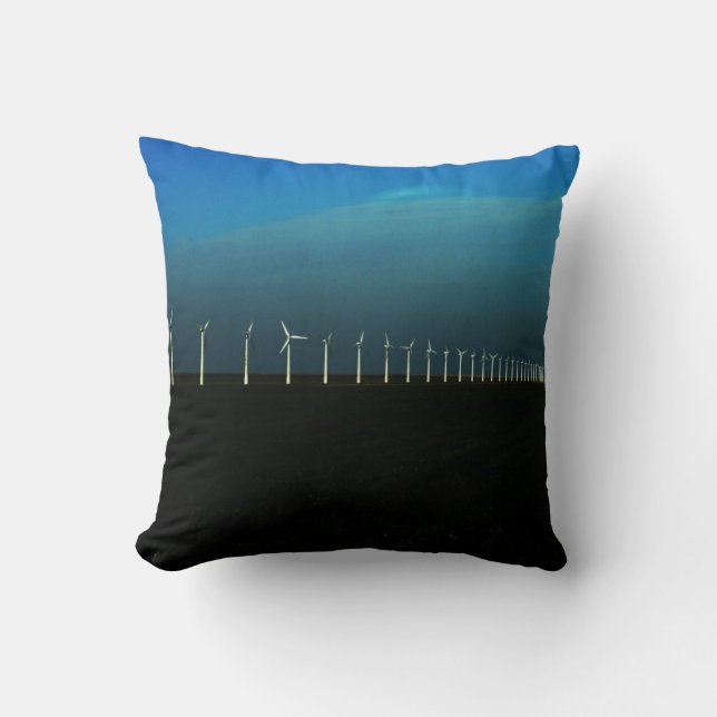 Windfarm tpcnm throw pillow (Front)