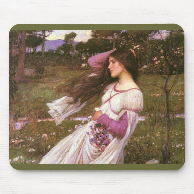 Windflowers Mouse Pad (Front)