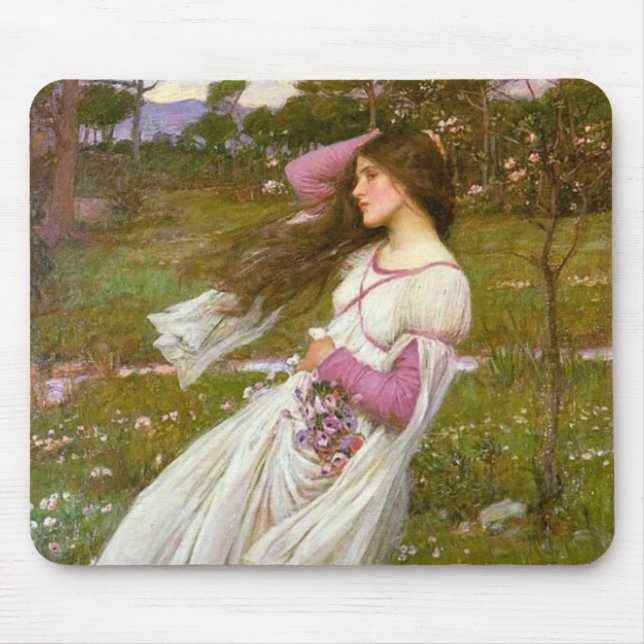 Windflowers Mouse Pad (Front)