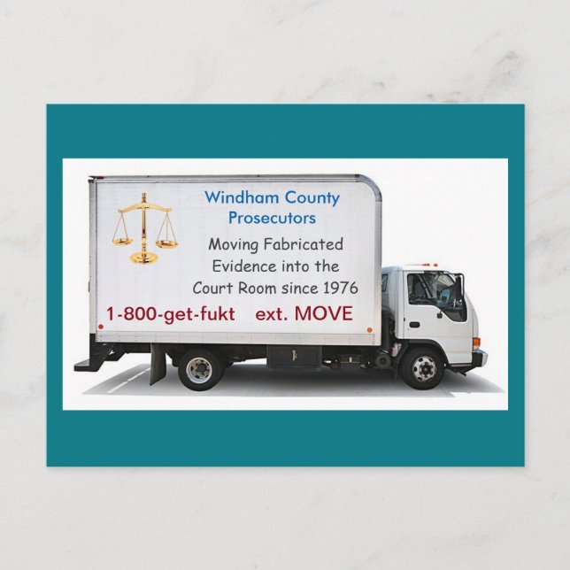 Windham County Movers: Postcard (Front)