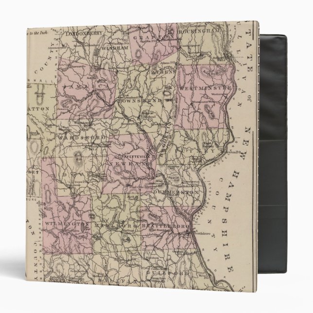 Windham County, Vermont Binder (Front/Inside)