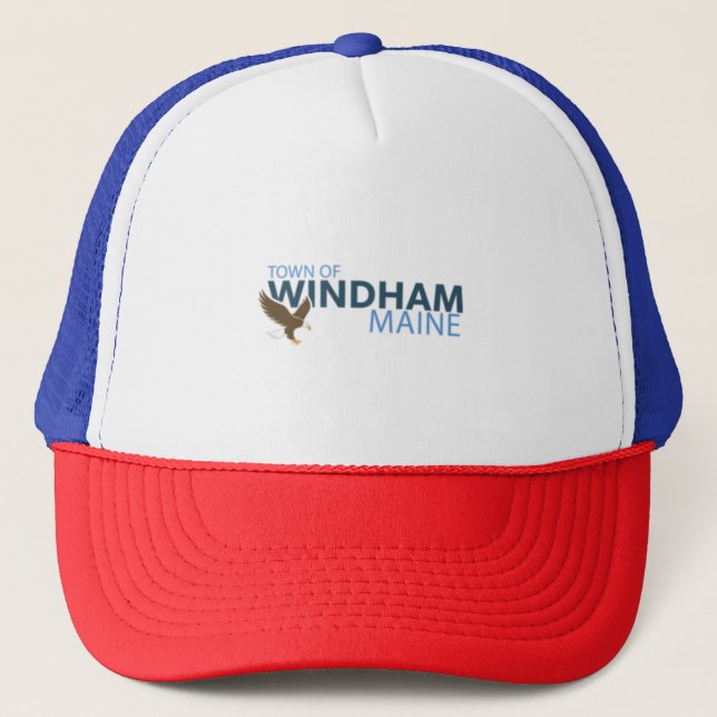 WINDHAM MAINE TRUCKER HAT (Front)