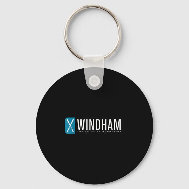 Windham Mountain Ski  Keychain (Front)