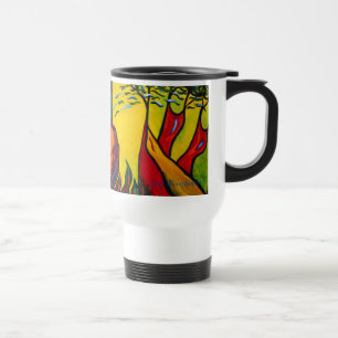 Windhorse TRAVEL MUG WHITE