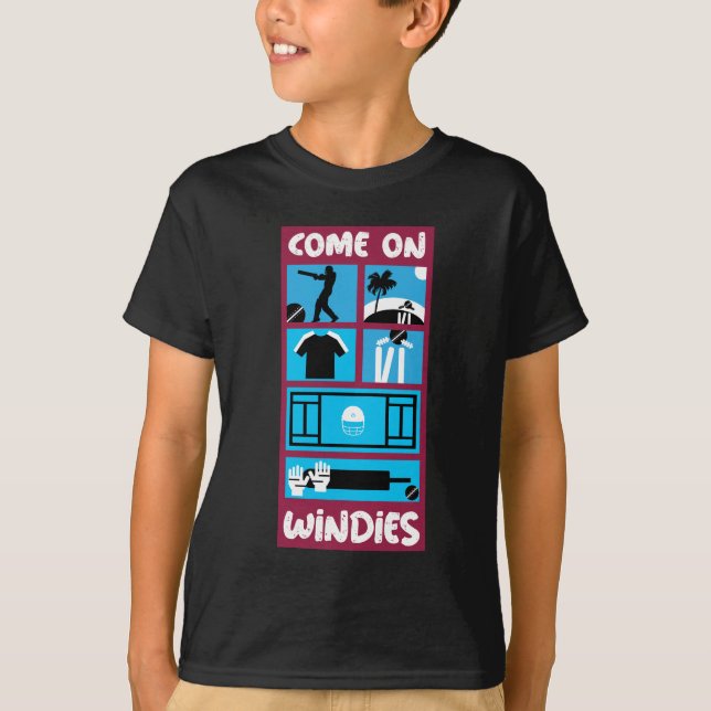 Windies Cricket West Indies Test Cricket T-shirt (Devant)