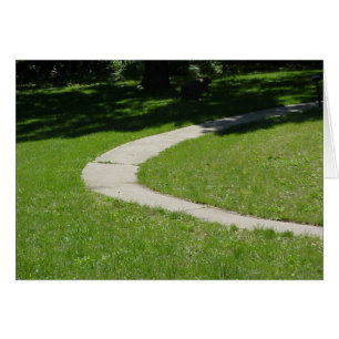 Winding Path card