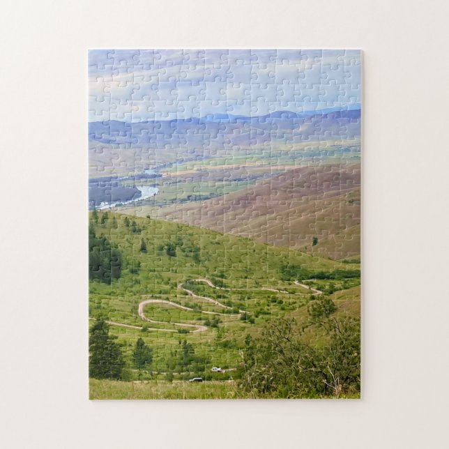 Winding Road Jigsaw Puzzle (Vertical)