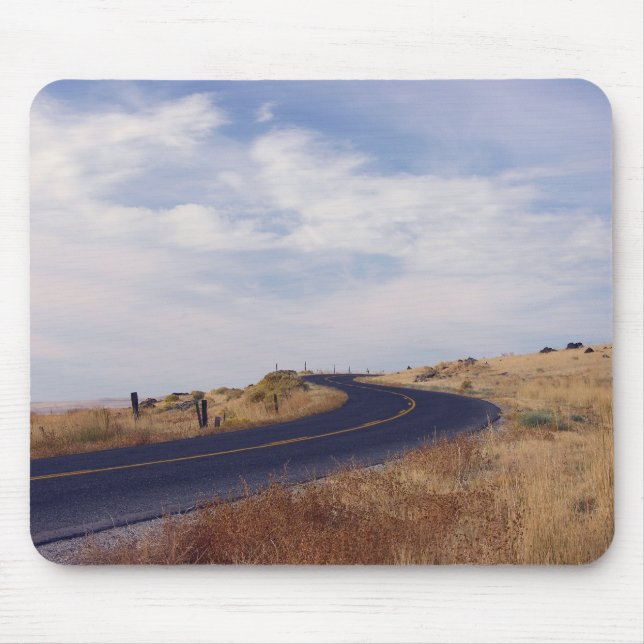 Winding Road Mouse Pad (Front)