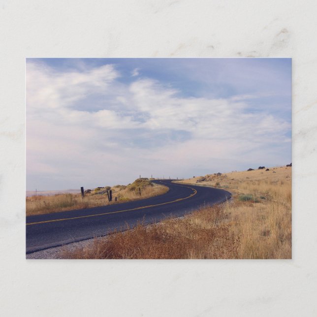 Winding Road Postcard (Front)