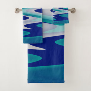 winding roads bath towel set