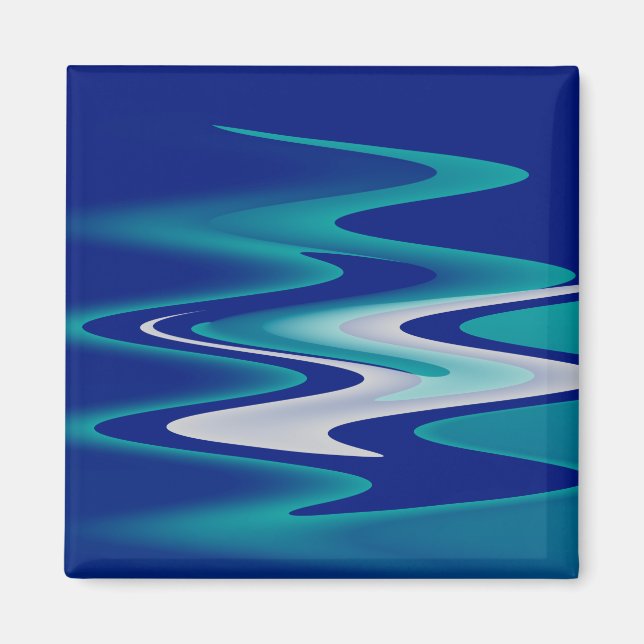 winding roads magnet (Front)