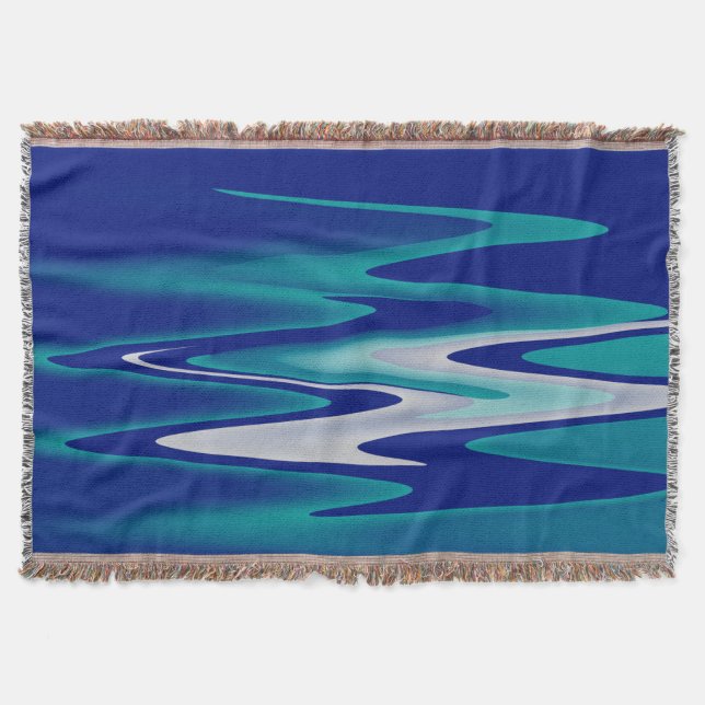 winding roads throw blanket (Front)