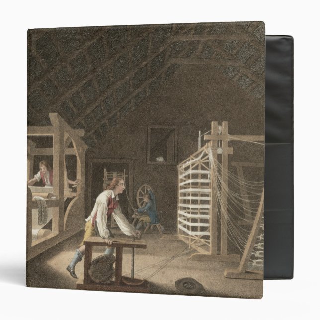 Winding, Warping with a New Improved Warping Mill Binder (Front/Inside)