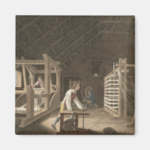Winding, Warping with a New Improved Warping Mill Magnet