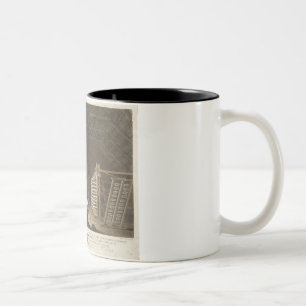 Winding, Warping with a New Improved Warping Mill Two-Tone Coffee Mug