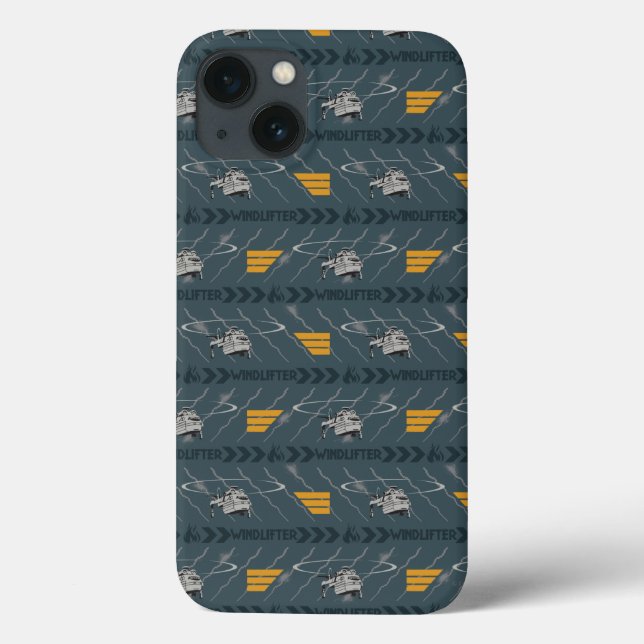 Windlifter Pattern Case-Mate iPhone Case (Back)