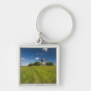 Windmill at Mikhailovskoye Keychain