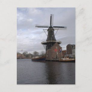 Windmill "De Adriaan", Haarlem Postcard