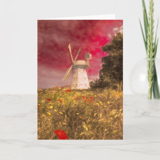 Windmill Dreams Art Vista  Card (Front)