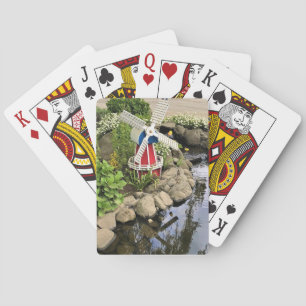 Windmill Garden Decor Playing Cards