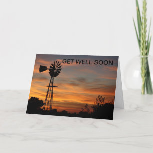 Windmill Get Well card
