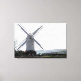 Windmill : Jack & Jill Sussex UK Photography Canvas Print